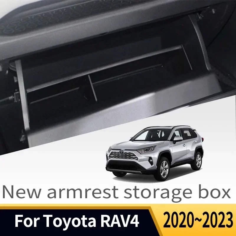 Vhodné pre Toyota RAV4 XA50 Suzuki v roku 2020 ~ 2023CAR Central Control Storage Box Multifunkčné automatické príslušenstvo
