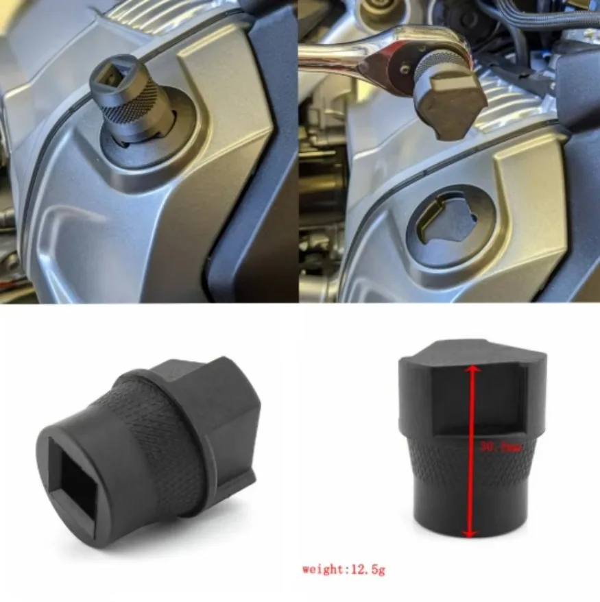 Vhodné prispôsobenie pre motocykel BMW R1200/R1250GS RT/RS Motorový olejový uzáver Nástroj Quaick Wrench 1x