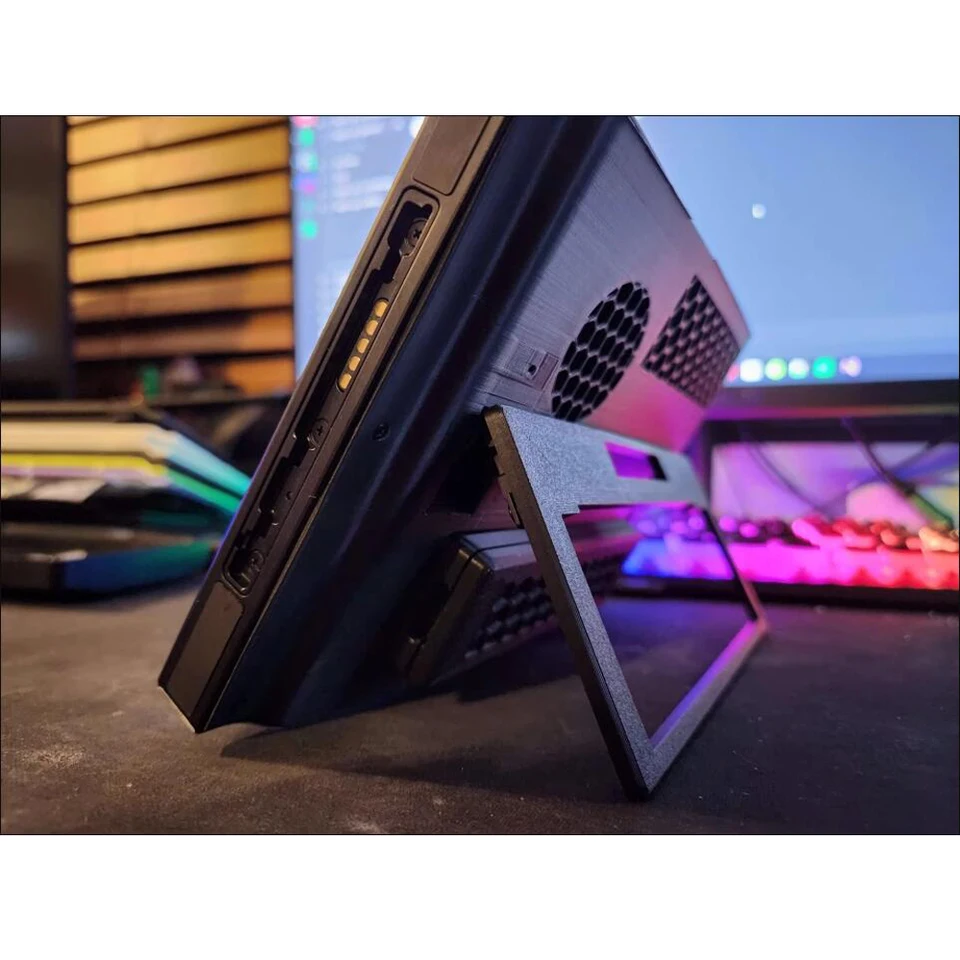 Vhodný pre légiu go 3D tlačiareň Modifikácia tepelne rozptyl Zadný kryt prenosný zadný kryt hliníkovej škrupiny