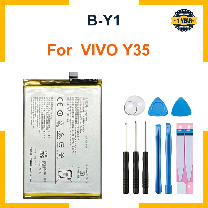 Vhodný pre mobilný telefón Vivo B-Y1 5000 mAh Úplne nová veľká kapacita vstavanej lítiovej batérií Výrobcovia