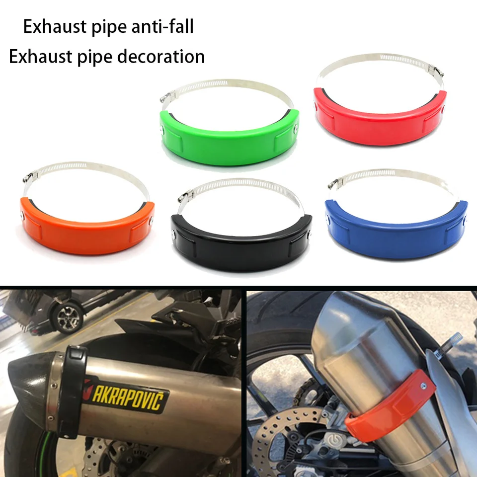 Vhodný pre časový terénny motocykel Všeobecný výfuk proti kvapkaniu, ochrana výfukových plynov, terénny výfukový prsteň