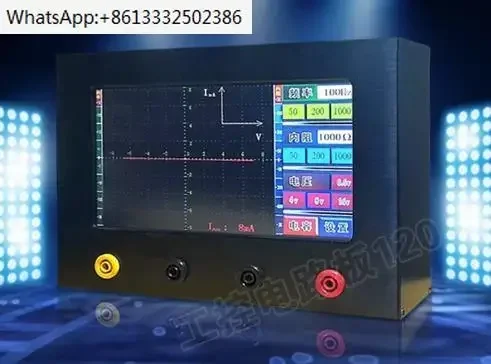 VI Tester krivky, doska priemyselného obvodu a generátor testovacieho signálu v obvode ChIP, FET, SCR, IGBT, OptoCouplers, čip vodiča