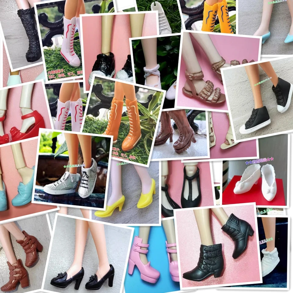 Viac spoločné bábiky doplnky Momoko Blythe Doll Shoes vysoké podpätky vysoké podpätky módne topánky Príležitostné topánky vhodné pre 30 cm bábiky
