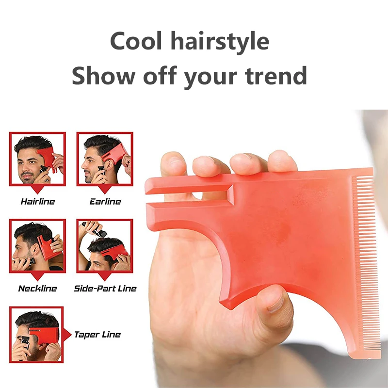 Viacbranná vlasová šablóna šablóna Stencil Haircut Guide