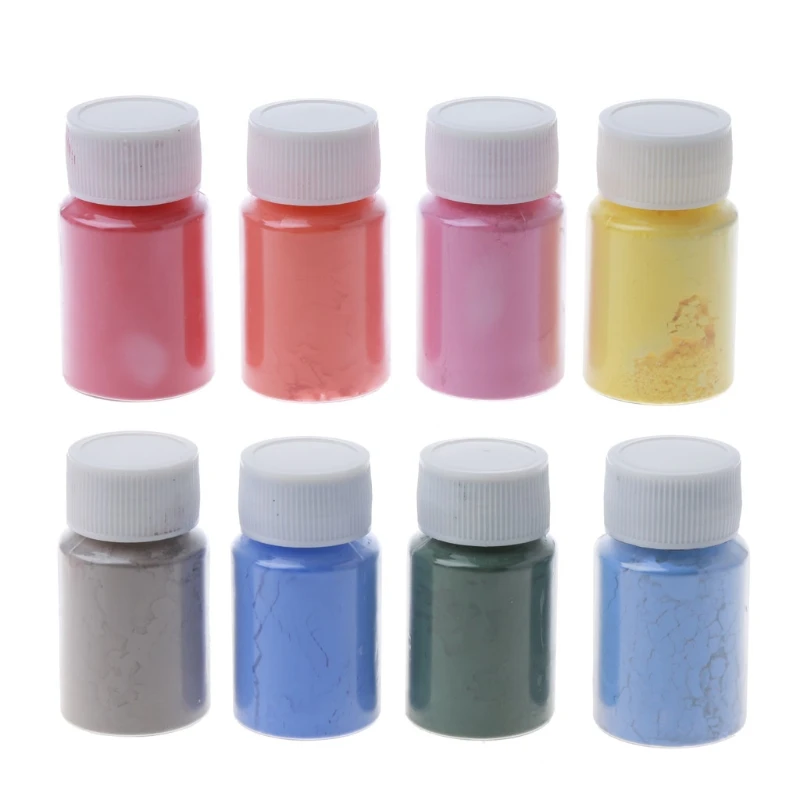 Viacfarebné termochromické pigment aktivované meniace sa práškové umenie prášku