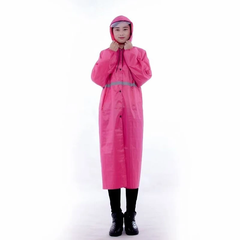 Viacfarebný muž Raincoat Vodotesný nový dažďový kabát Ženy Windproof Weer-Osoba Dažďové odevy Priepustné životné prostredie