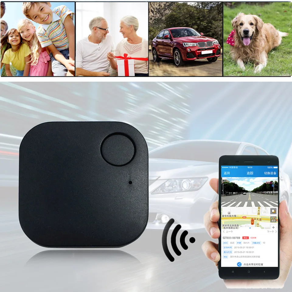Viacnásobné použitie Alarm Lookator Sledovanie obojsmerného vyhľadávacieho vyhľadávača Smart Tags Tracer pre Pet Keys Wallet Bag Kids