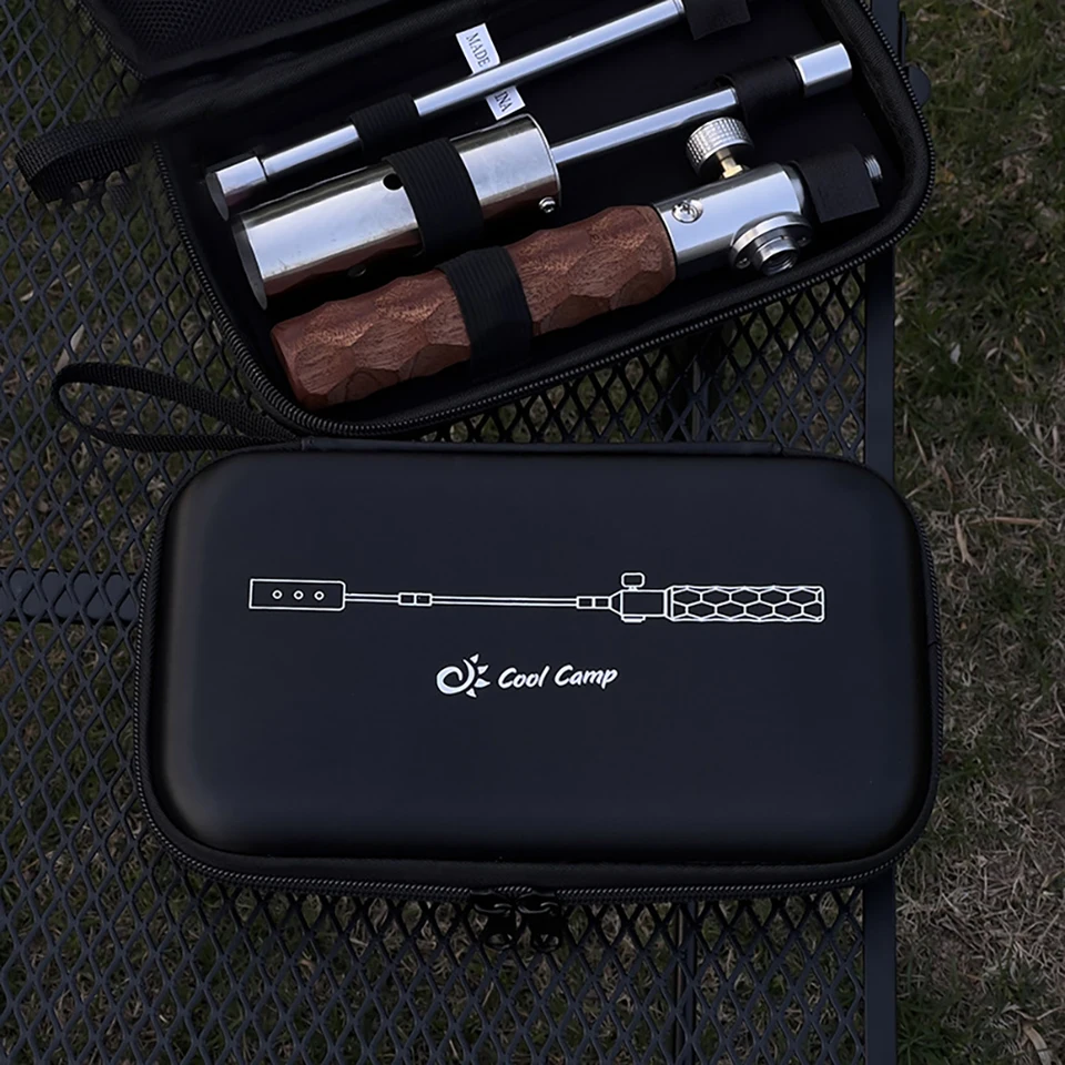 Viacúčelové kempingové plameňové náradie SKLADOVANIE TAJNÉHO PHELL BARBECE TORCH IGNITER BAG proti kolekcii na turistický rybolov BBQ