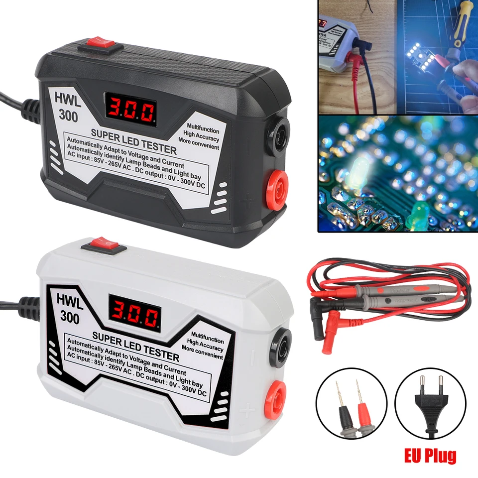 Viacúčelové LED prúžky guľôčky testovacieho nástroja ls'd nástroj EU zástrčka 0-300V výstup LED TV TV tester tester LED žiarovka LAMP LAMP Strip Tester