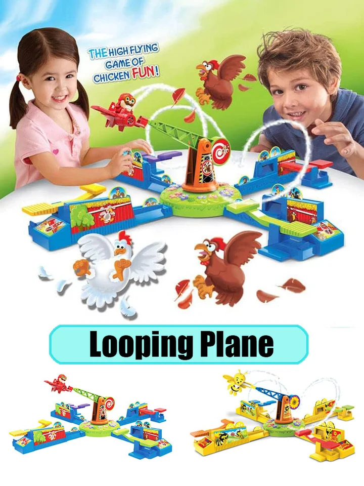 Vianočné darčeky Opakovanie Louie Spinning Plane Chicken Chocking Game Rodič rodičov interakcia Battle Puzzle Party Game Party Hračky