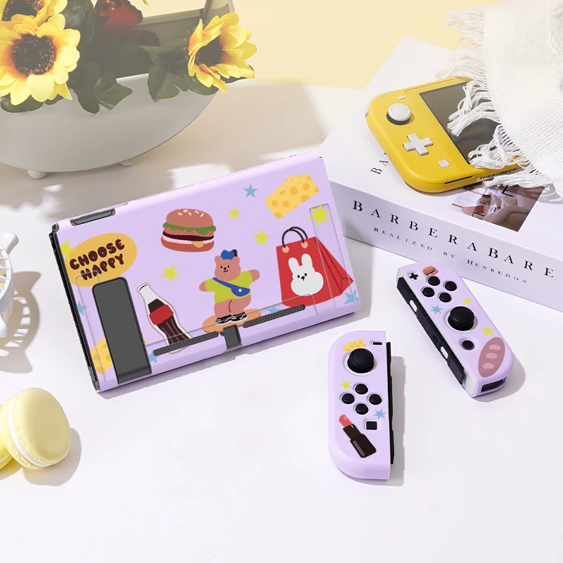 Vianočné malé príšery Ochranné puzdro pre Switch OLED, Soft TPU Slim Cover pre Nintendo Switch Console, NS Game Accessorie