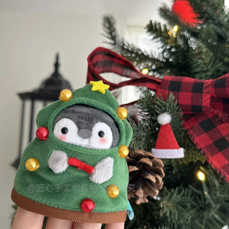 Vianočné plyšové ozdoby Dollčania Penguin vianočný stromček Plush Plush Charm Vianoce novoročné párty dekorácie darčeky