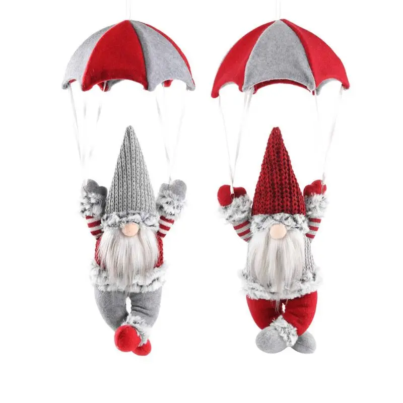 Vianočné švédske gnome padáky závesné závesné ozdoby vianočné festivalové dekorácie Novoročné zásoby