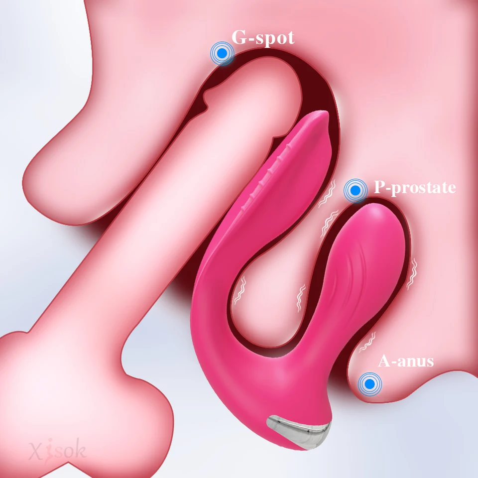Vibrátor análneho zástrčky gay zadok plug Big Dildo Anal zástrka vibračné masturbácie nástroje