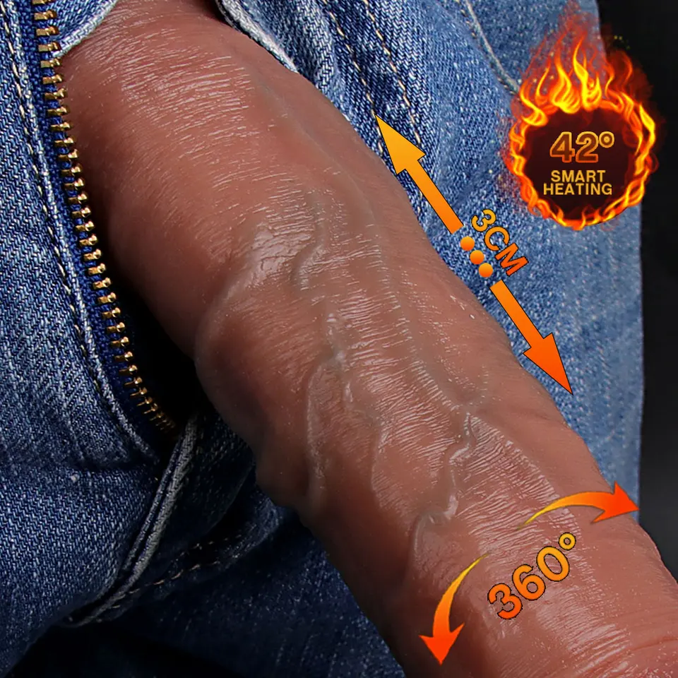 Vibrátor dildo sex hračky péro penis poprask mäkkej realistickej pokožky Feel Human penis erotické hry