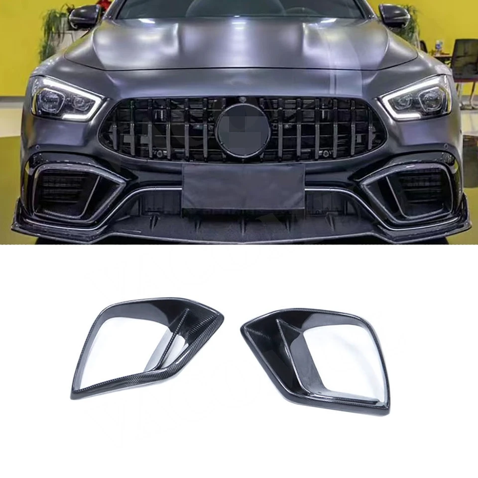 Vicomul suchý uhlíkový predný nárazník hmlová hmlová žiarovka Vzduch pre benzové amg GT63 GT63S 4DOOR 2019-2023