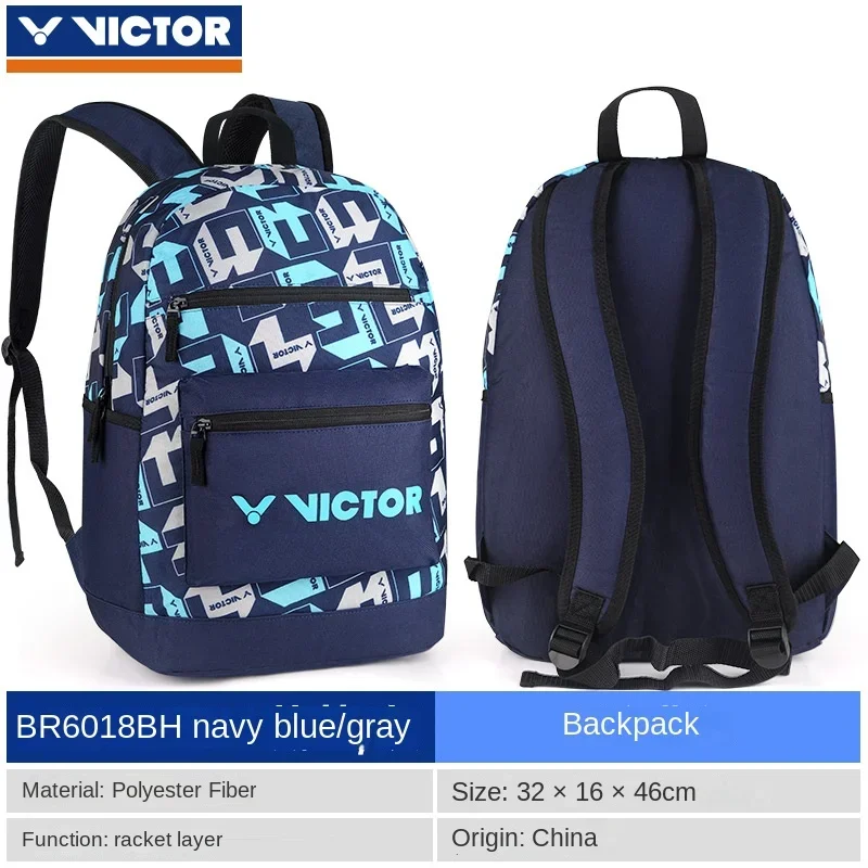 Victor Badminton Bag Batoh Unisex Multi Tennis Bag Veľká kapacita Športové tašky Čína Open Women Me