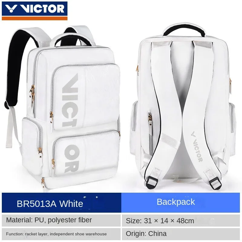Victor Badminton Bag Batoh Unisex Multi Tennis Bag Veľká kapacita Športové tašky Tote