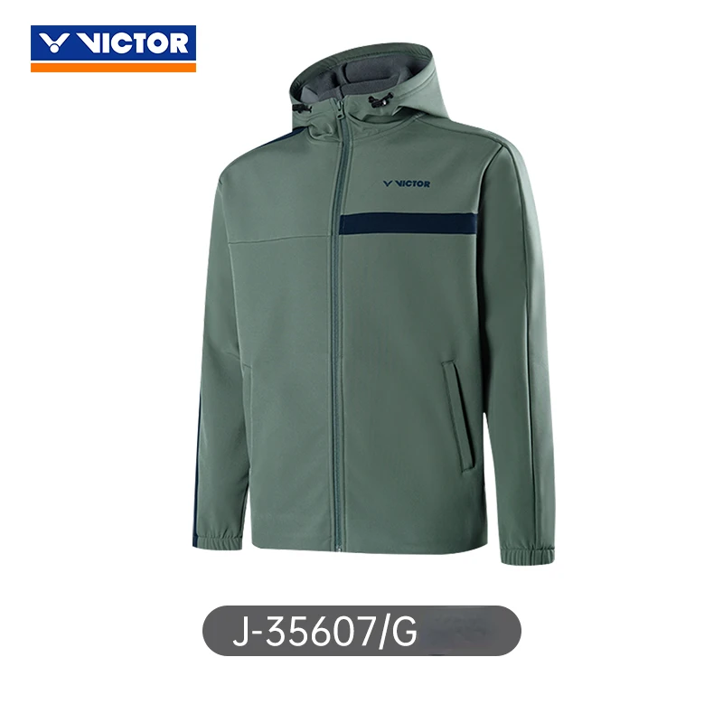 Victor Sport Coat Jacket Fashion Sport Jersey Badminton Clothing Sportswear s dlhým rukávom polo 2023