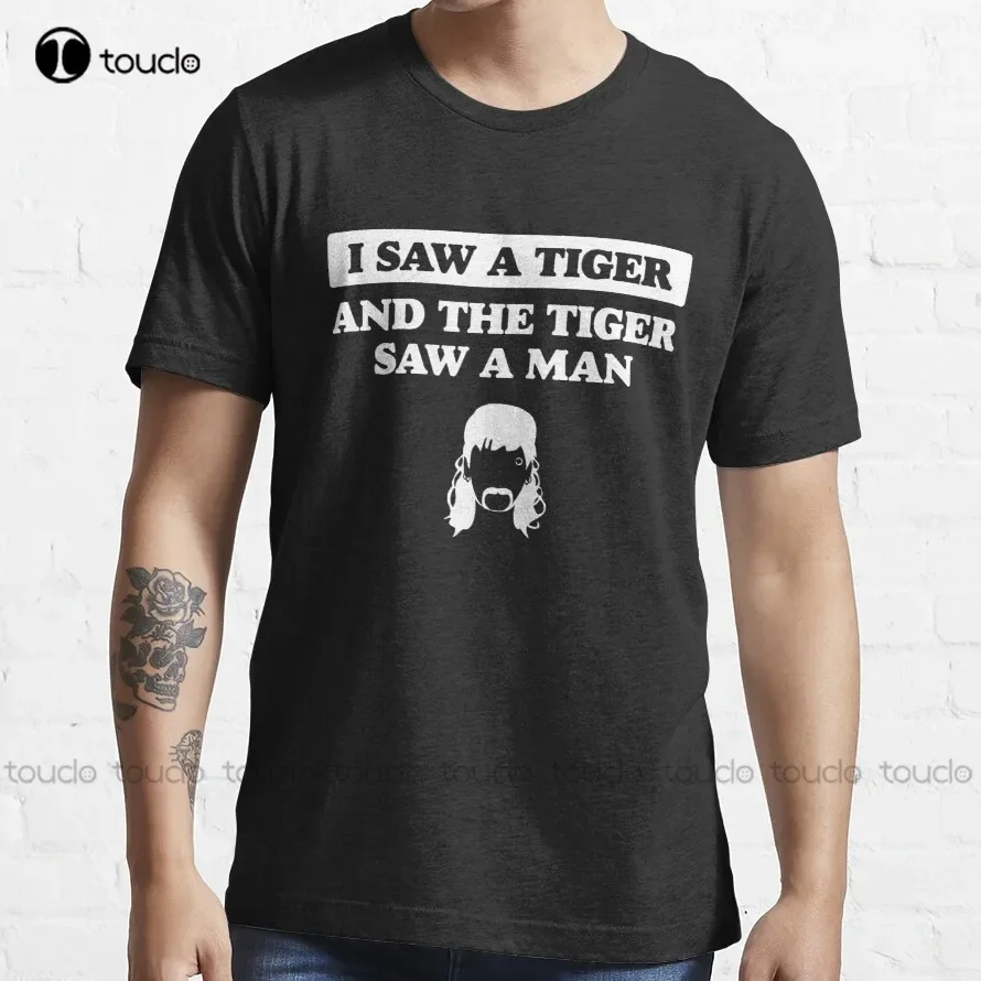 Videl som tričká Trigr Trigr Lyric Triks pre mužov Tiger King Joe