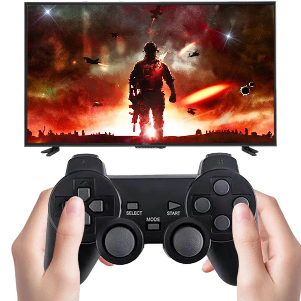 Videohra tyčinky M8 Console Retro Games Console 2.4G Dual Wireless Controller 9 Emulátor 10000+ 64G Retro Game pre deti