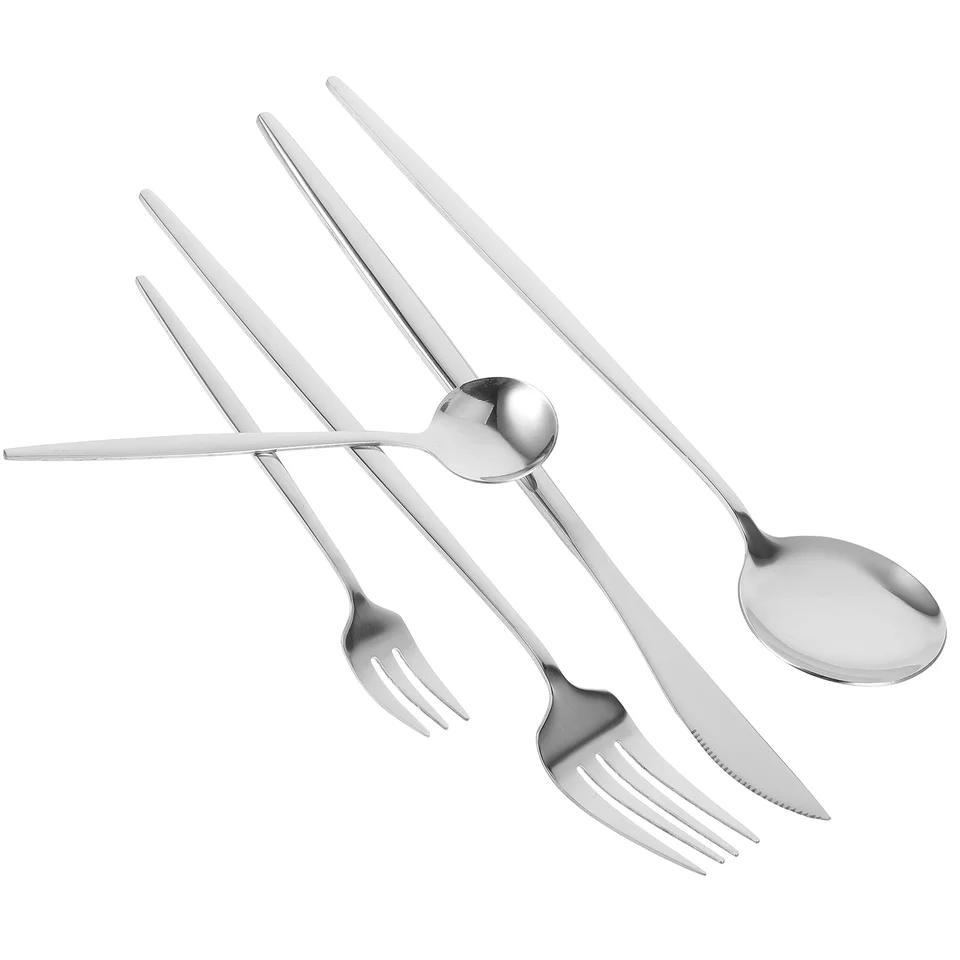 Vidlička a lyžica 30- Sada z nehrdzavejúcej ocele Spoons Spoons Spoons Serving Body Diela