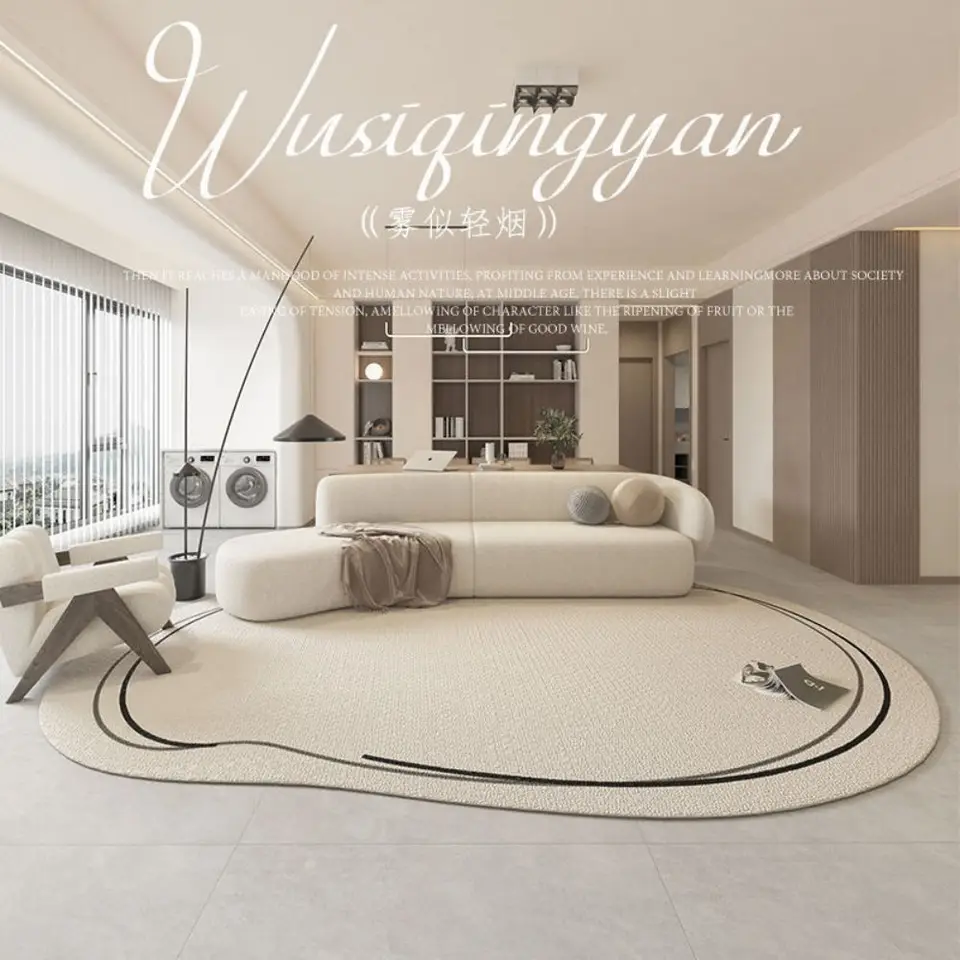 Vikama krémový štýl Profilovaný napodobenina Cashmere Cashmere Pohodlná mäkká spálňa Obýva
