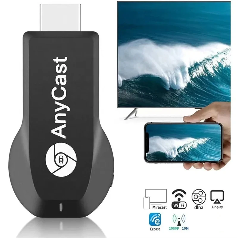 Vikefon M2 Plus Wireless WiFi Display 4K 1080p HDMI-kompatibilný televízny prijímač dongle pre DLNA Airplay Miracast pre Anycast for iOS