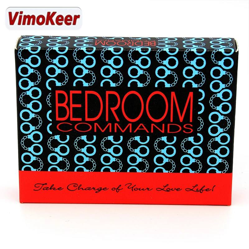 Vimokeer 18+ sexy hračky spálne spálne príkazy pre dospelých karta Game Fun 108 Cards Party Valentines Day Naughty Darček pre dospelé sexuálne hračky