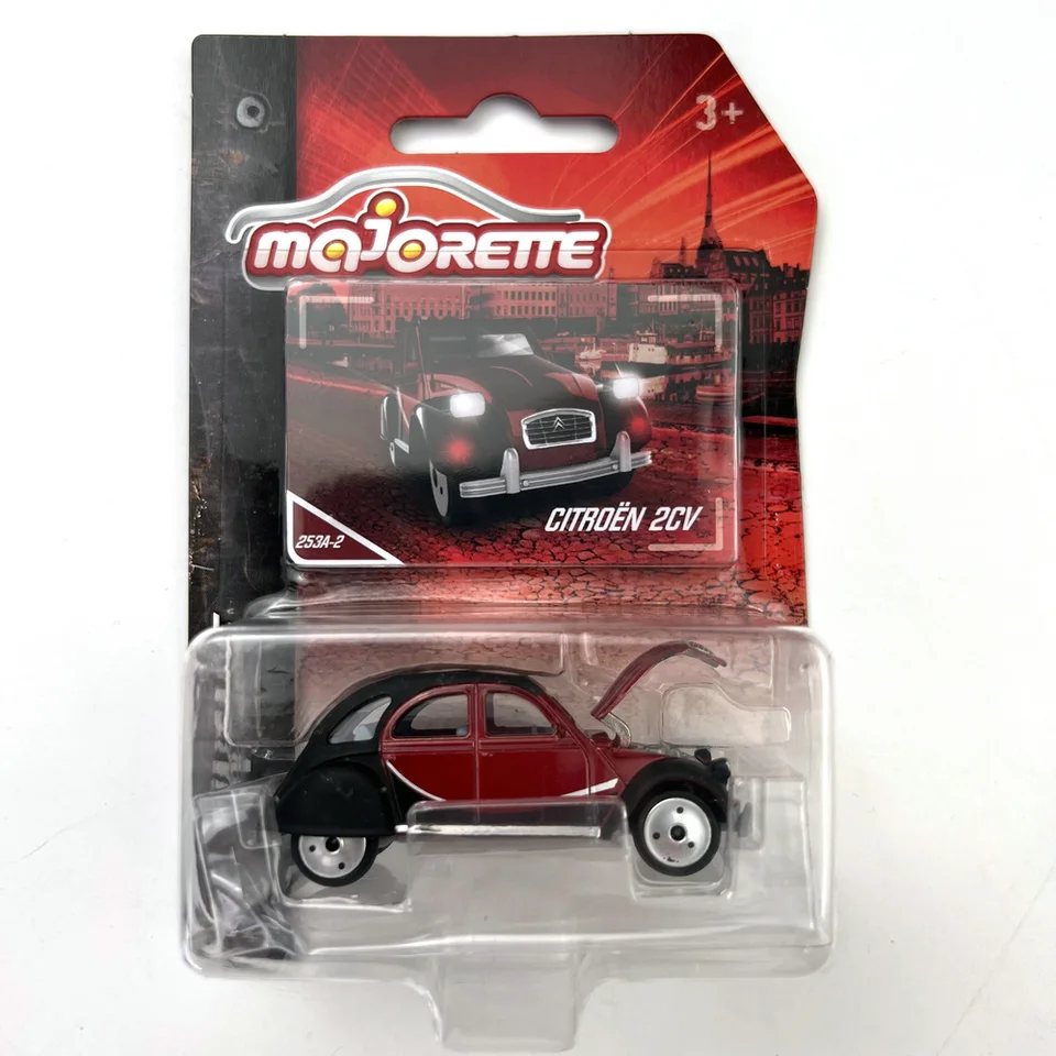 Vinobranie automobilu 1/64 Citroen 2CV Diecast Model CAR Kids Hračky darček