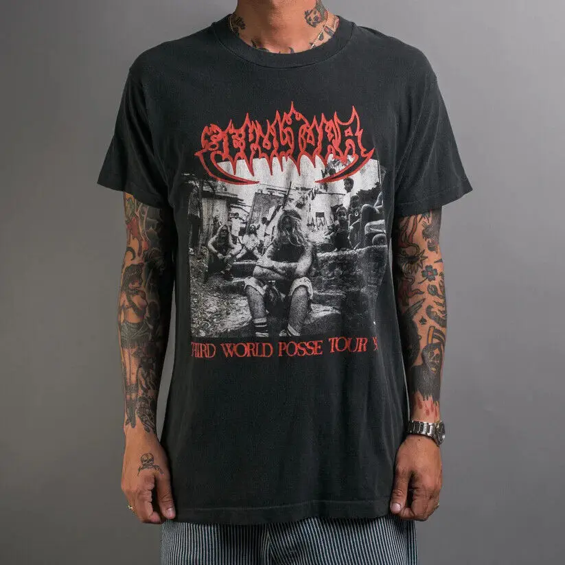 Vintage 1992 Sepultura Tretí svet Posse Tour Unisex Men Women KV1455