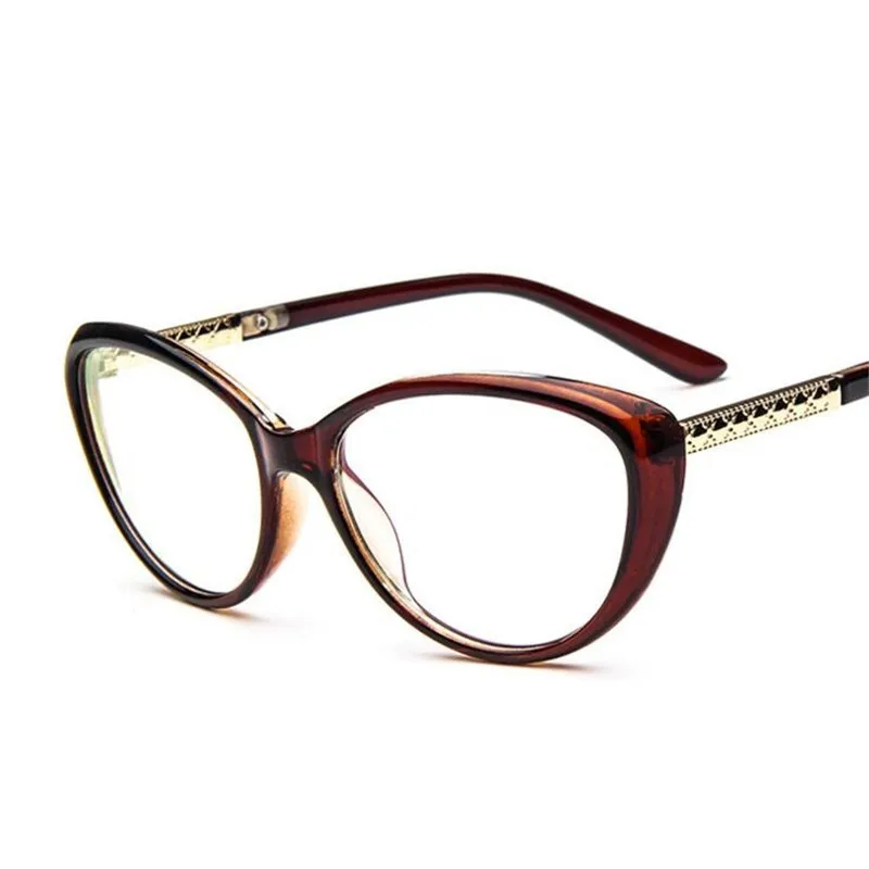 Vintage Cat Eye Dámske dámske okuliare Y2K Street Slnečné okuliare Kovové okuliare Európske americké retro ploché zrkadlo Gafas