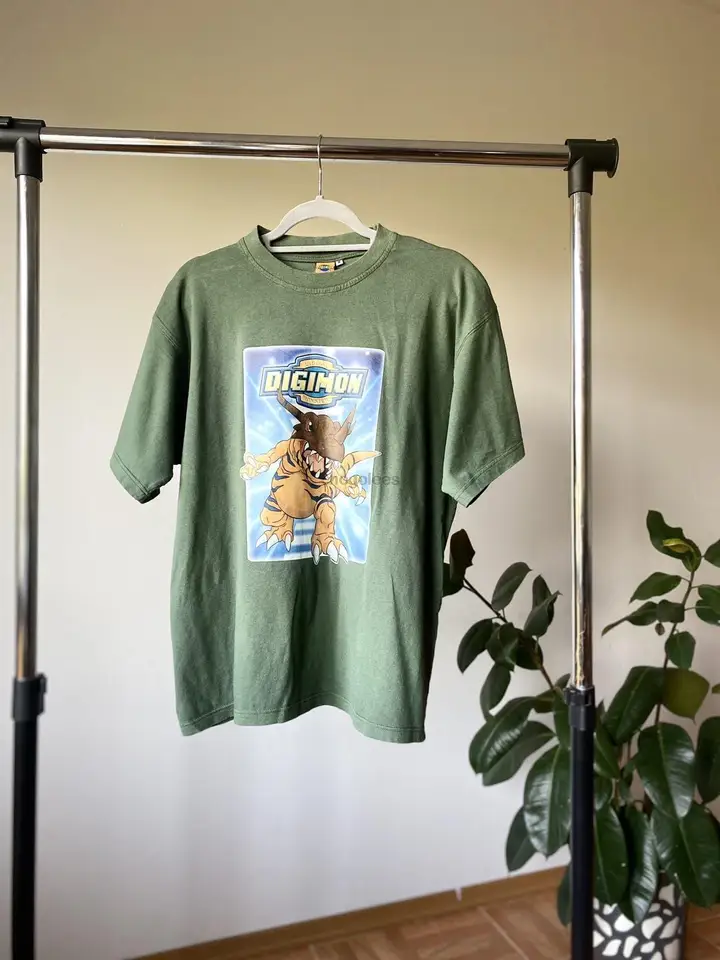 Vintage digimon tričko tričko tričko