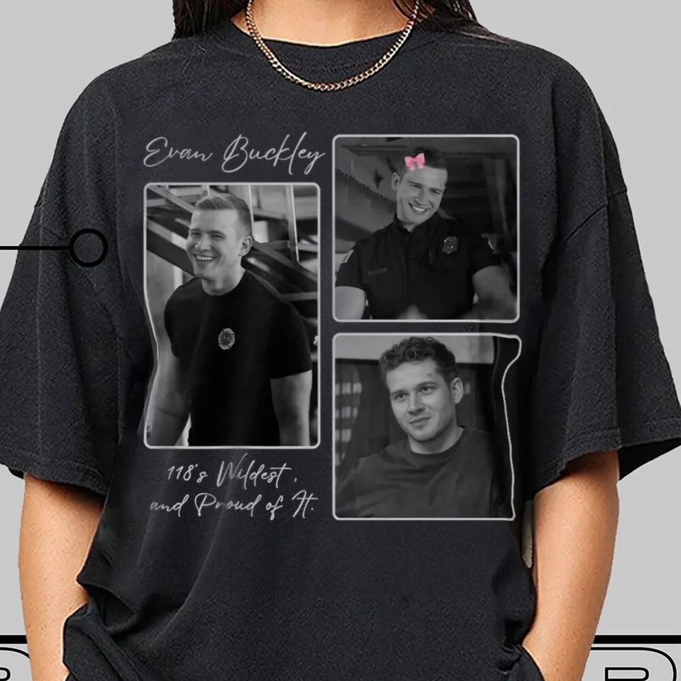Vintage Evan Buckley Tričko Valentín darček pre ženy a mužov