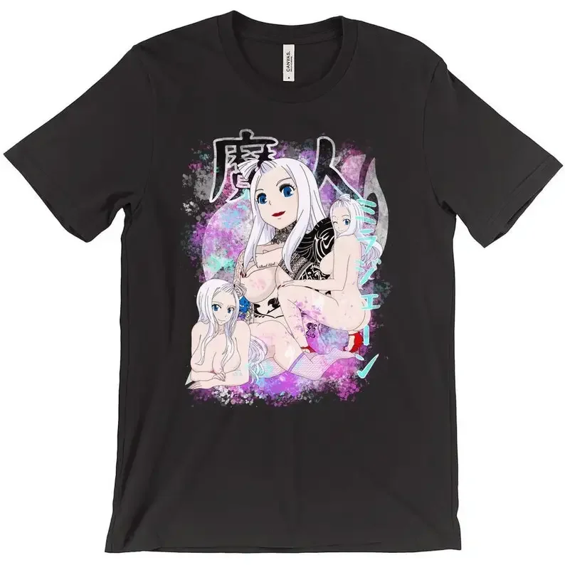 Vintage Fairy Tail MiRajane Ecchi, sexy, oplzlý, fetiš tričká