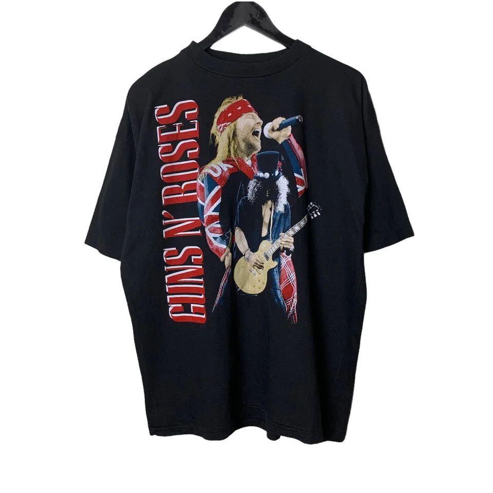Vintage Guns N 'Roses Axl Rose & Slash 90. Tričko