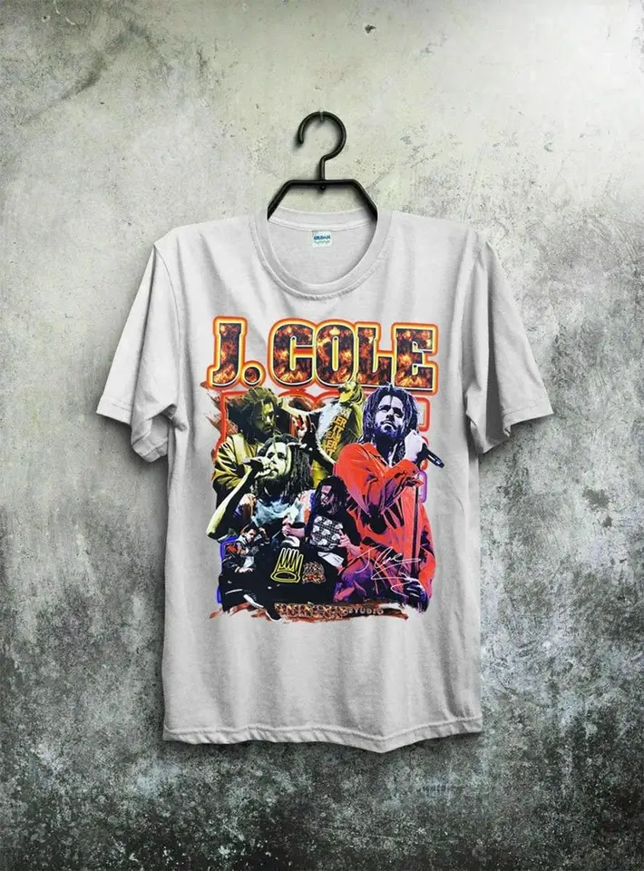 Vintage J Cole Rapper tričko J Cole Bootleg Raptees 90s tričko Vintage j Cole Graphic Tee J Cole Retrot tričko J Cole World T tričko
