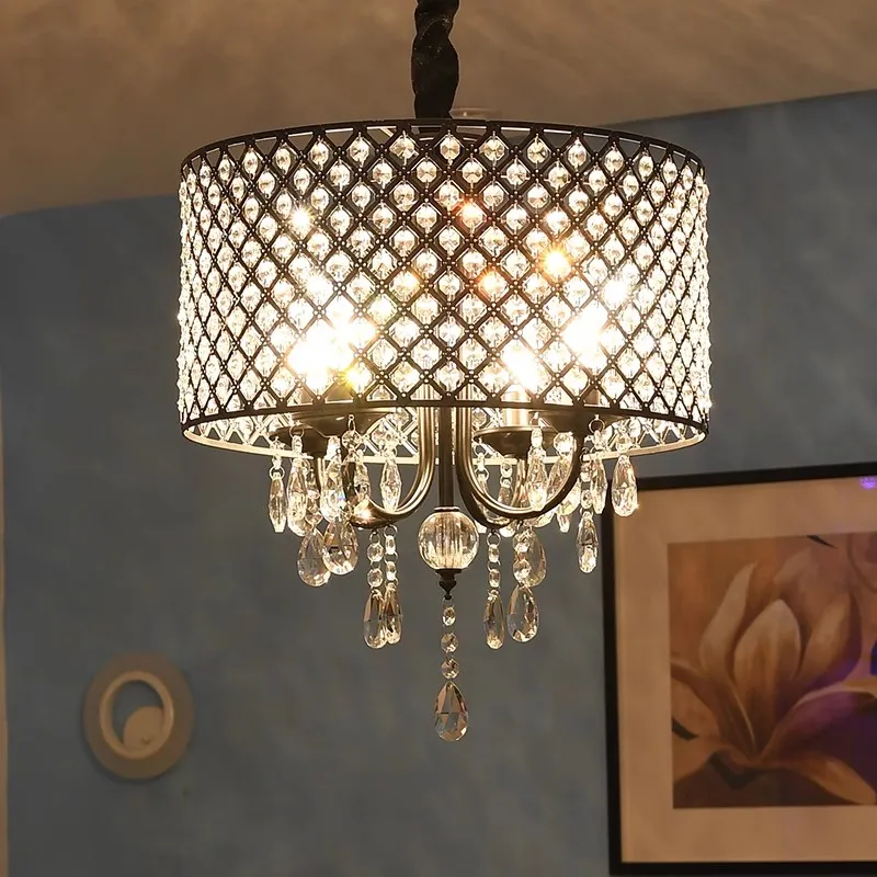Vintage krištáľový stropný luster reštaurácia Bar spálne jedále