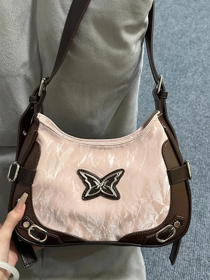 Vintage Kórejsko Všetky zhody s kabelkami na streetwear