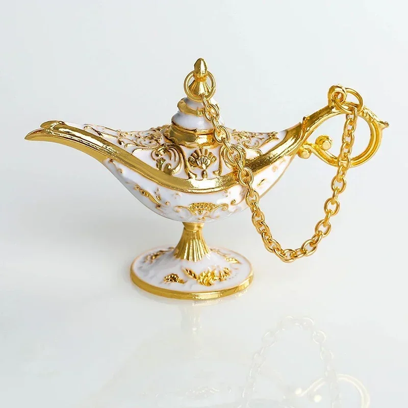 Vintage legenda Aladdin Lamp Magic Genie Wishing Ligh stolové dekorácie remeslá pre domácu svadobnú dekoráciu darček pre večierok Domáce dekorácie