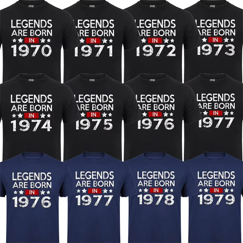 Vintage Legends sa narodia v roku 1970/1971/1972/1973/1974/1975/1976/1977/1978/1979 T TRISK MEN 1970.