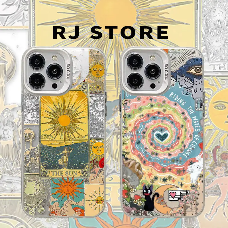 Vintage luxusné puzdro pre slnečné bohyne pre telefón pre Xiaomi Redmi Note 7 8 9S 10 11 12 13 Pro Plus 4G 5G anti Fall Matte zadná kryt