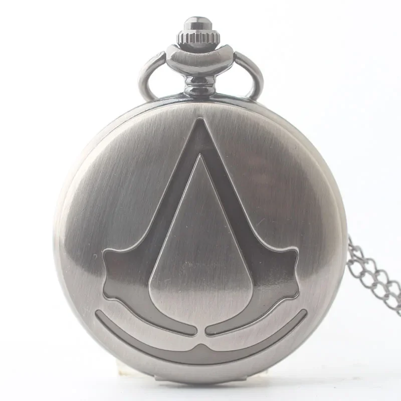 Vintage Quartz Pocket Watch Osobnosť vyryté flip rímske arabské číslice Displej náhrdelníka Prívesok pánsky dámsky študent Darček