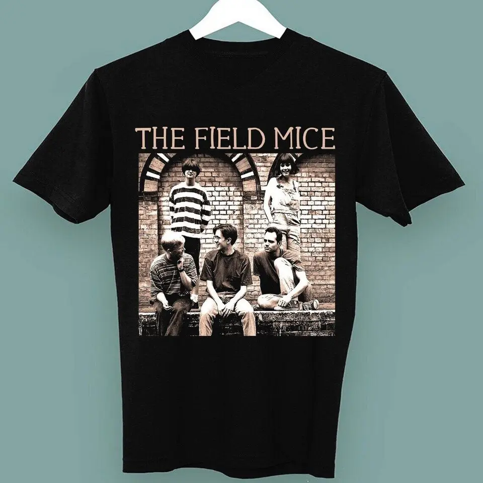 Vintage the Field myši pásmo čierne tričko SML 234XL EE1195