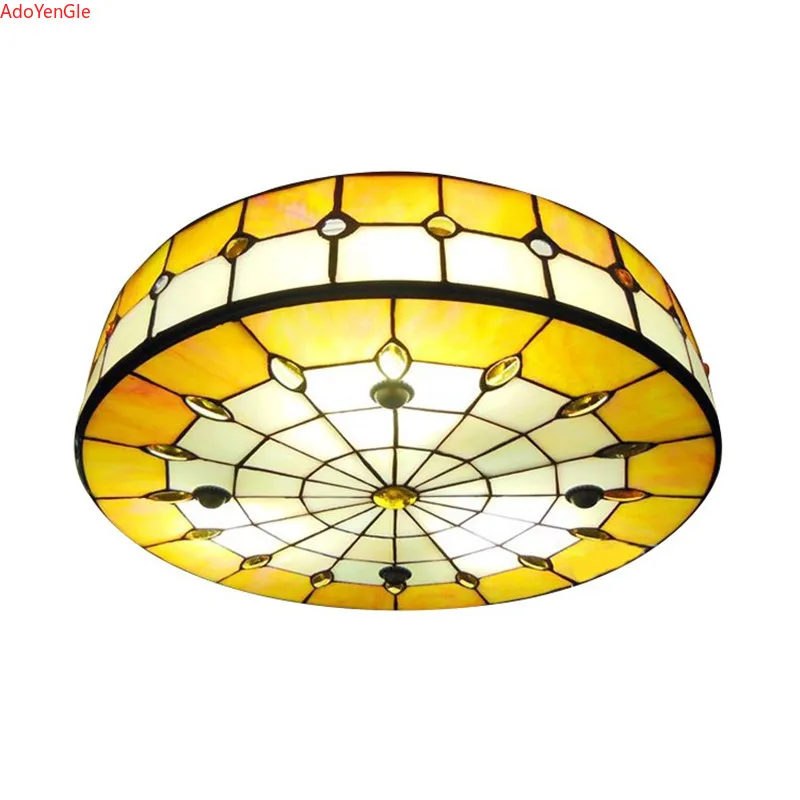 Vintage tiffany visiace lampa spál