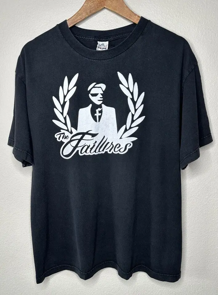 Vintage zlyhania 2 tónové záznamy ska reggae skinhead t tričko l