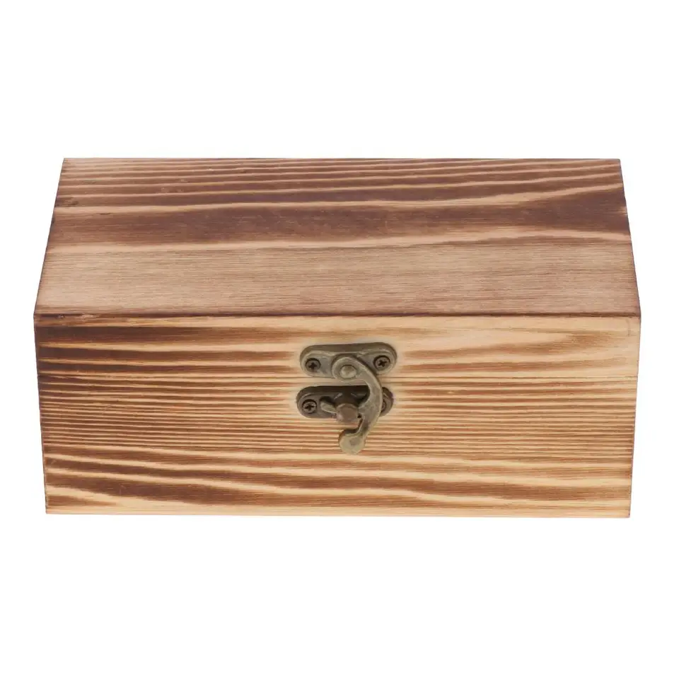 Vintage šperky skladovacie puzdro pre hodinky Organizátor klenotníckeho krabice Wood Contace Container pre darčeky k narodeninám