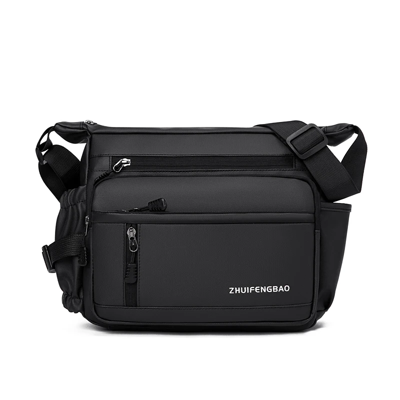 Vintage štýl muži vrecká veľká kapacita krížové tašky cestovné hobos tašky s fľašou vrecko módne príležitostné muži vrecko na rameno darčeky