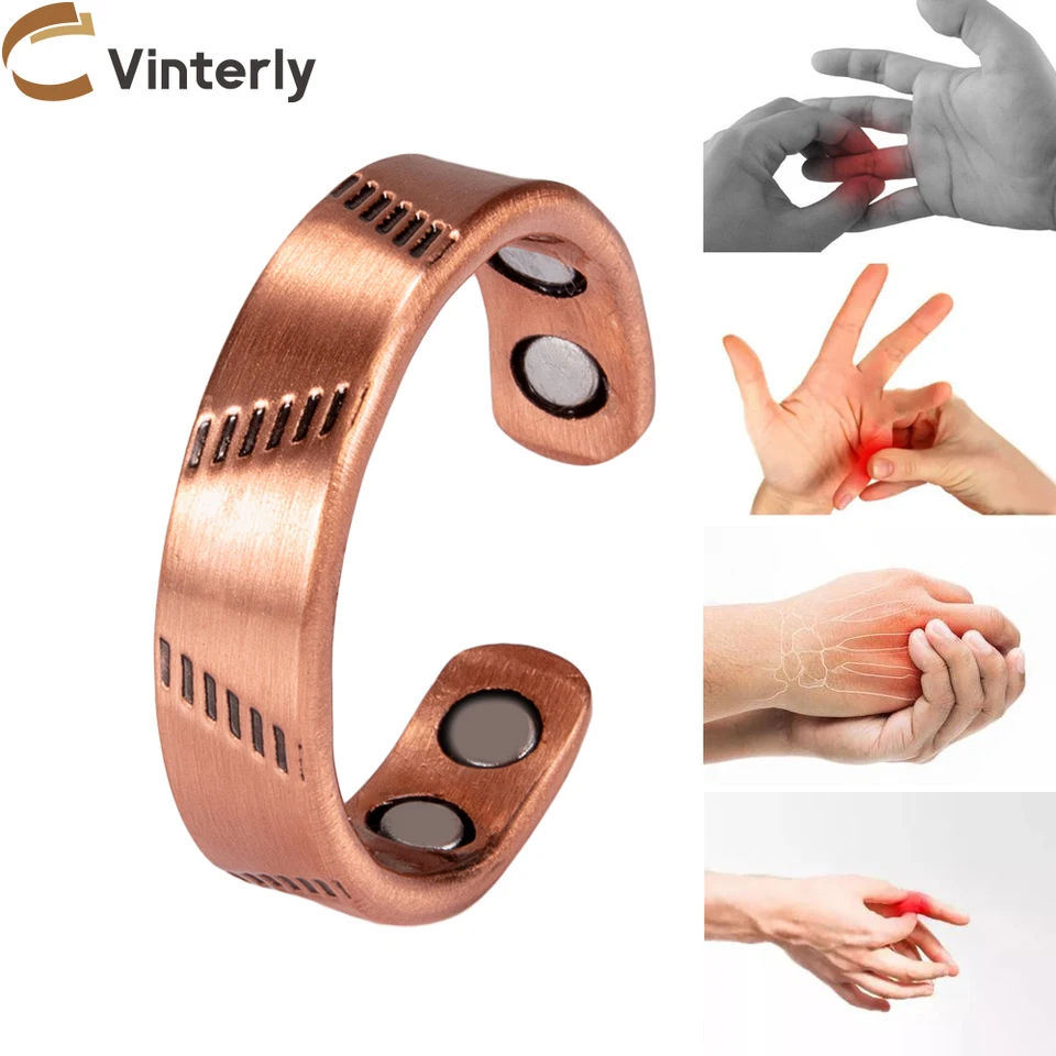 Vinterly medené krúžky Magnetic Energy Health Health