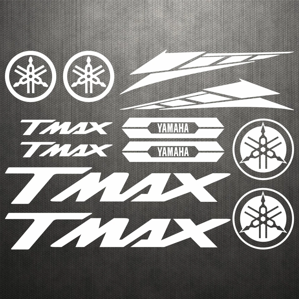 Vinyl yamaha nálepka TMAX logo Motocyklový znak obtisky reflexná vodotesná nálepka TMAX 500 530 560